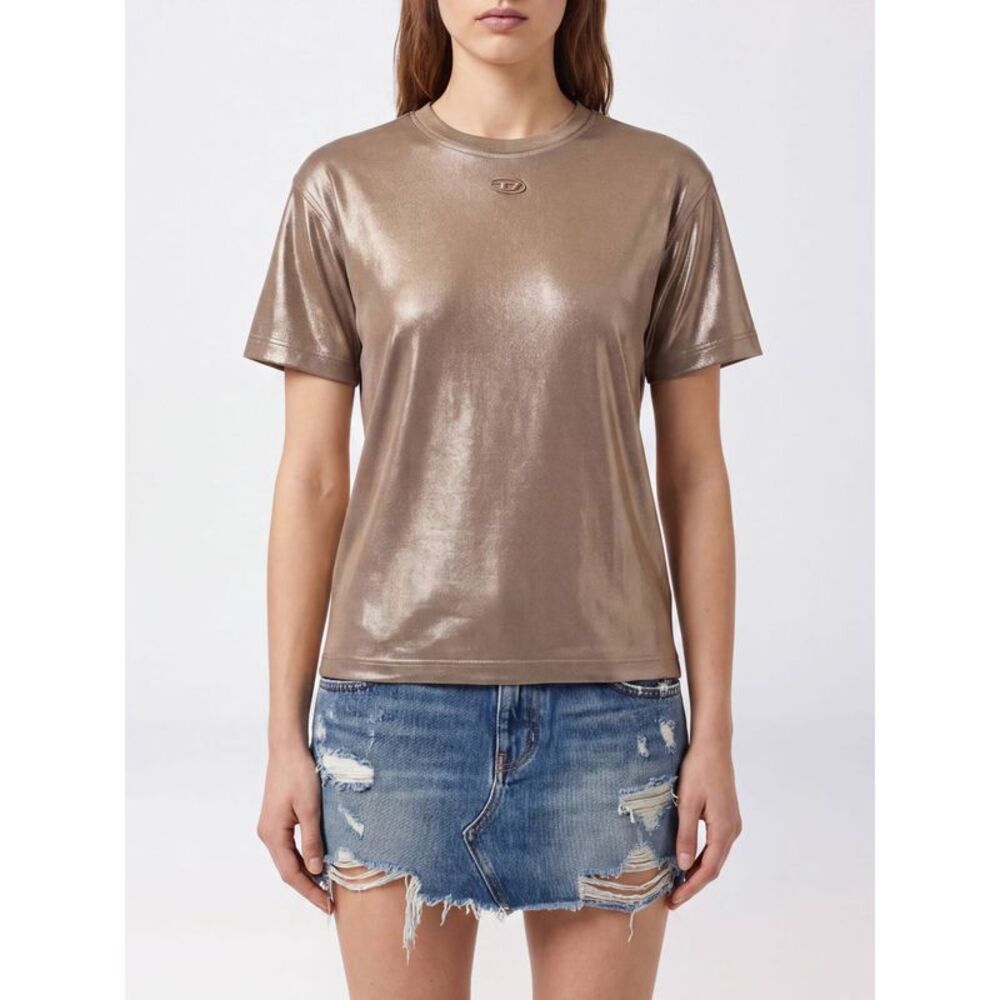 Diesel T-Shirt Woman Beige